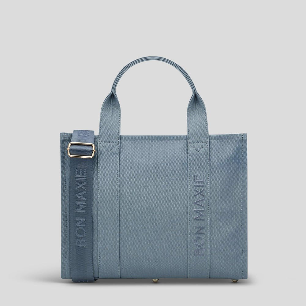 Mini Bon Vivant Structured Tote Bag 3.0 - Denim Bags Gold