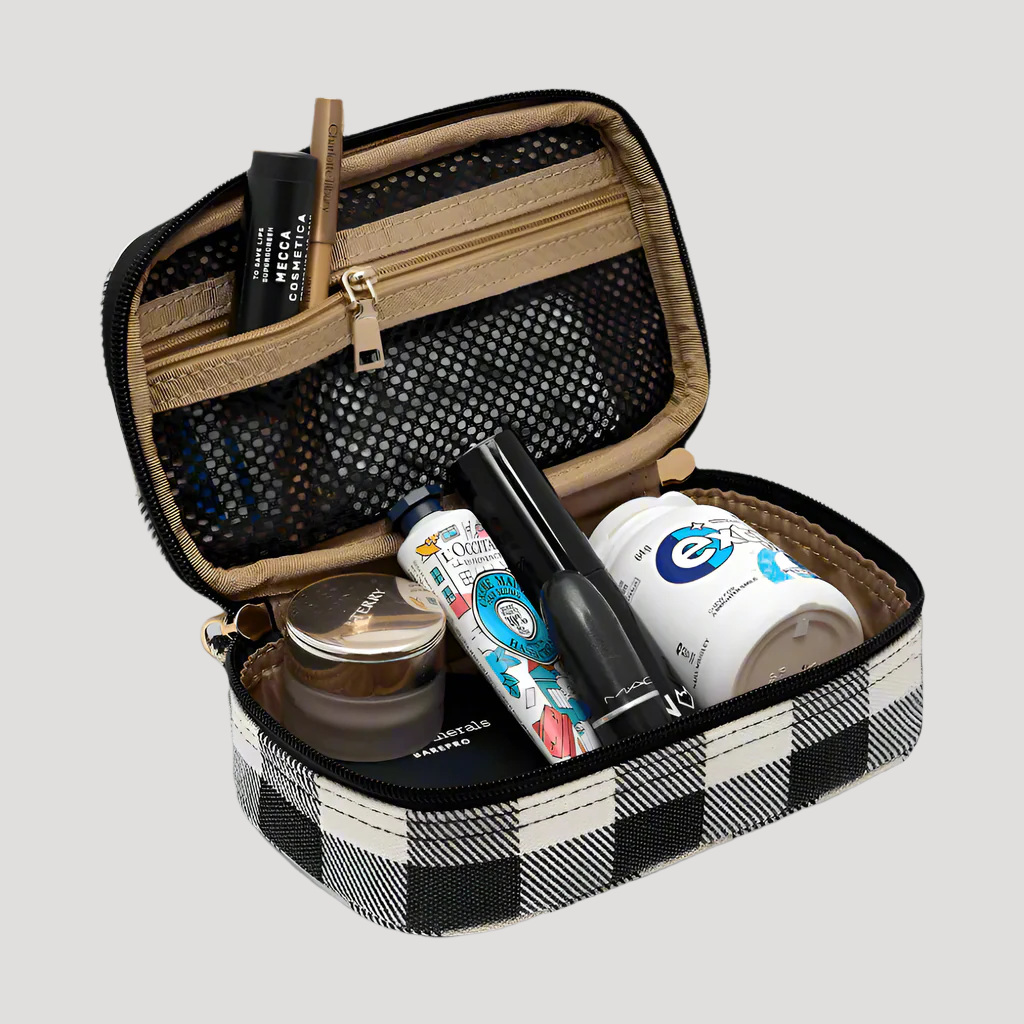 Handy Handle Case - Black Gingham Handy Pouches + Cases