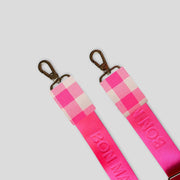 Logo Strap Nylon -- Neon Pink