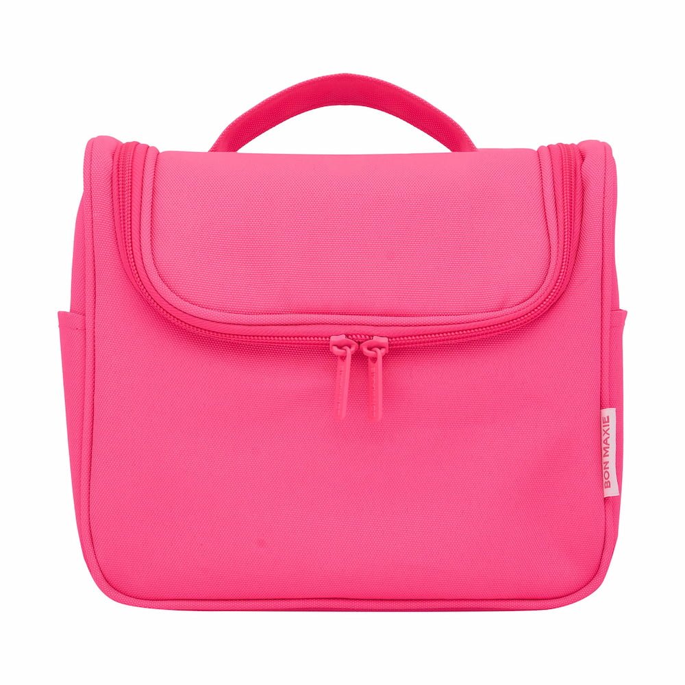 Bon Voyage Travel Toiletry Bag - Bright Pink Toiletry Bags