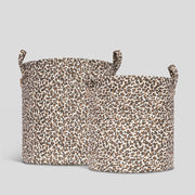 Handy Hampers Set of 2 - Leopard Hamper Set