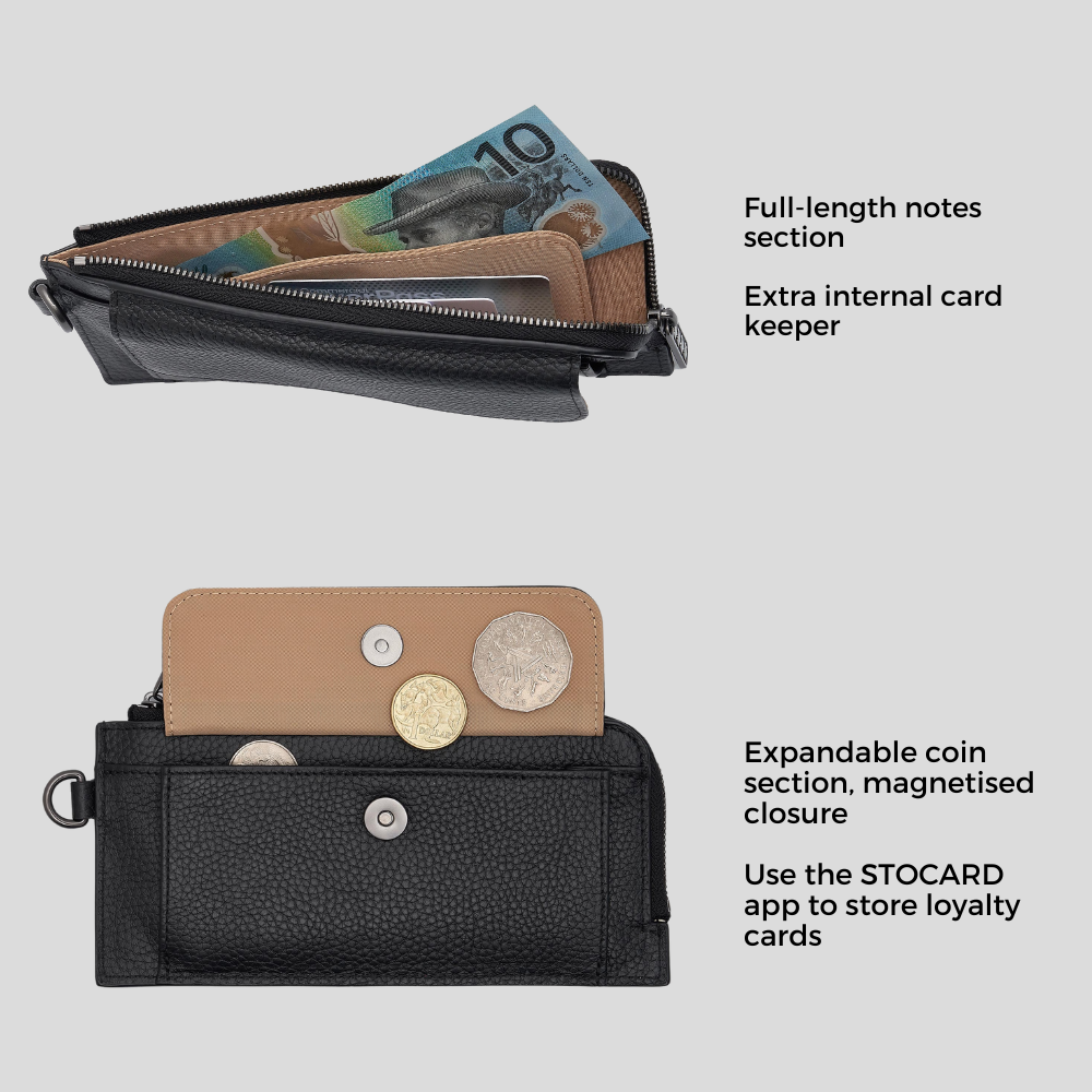 Everyday Leather Slimline Wallet -- Tan