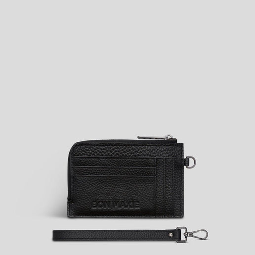 Everyday Mini Wallet - Black Wallets Brushed Gunmetal