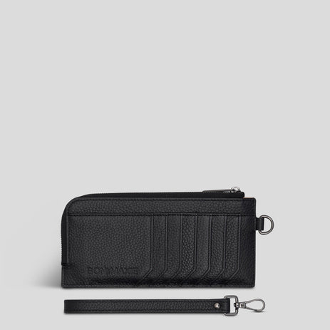 Everyday Slimline Wallet - Black Wallets Brushed Gunmetal