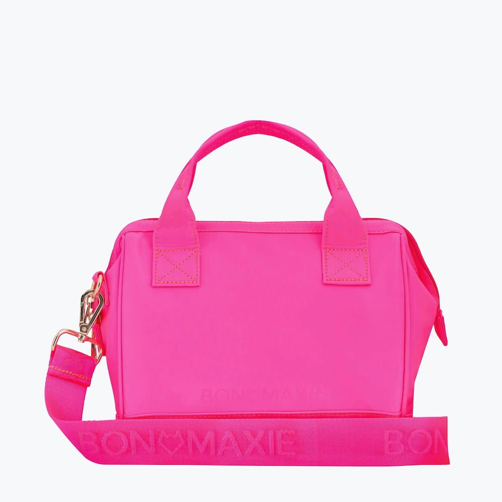 Go! Crossbody Bag - Neon Pink Bags Gold