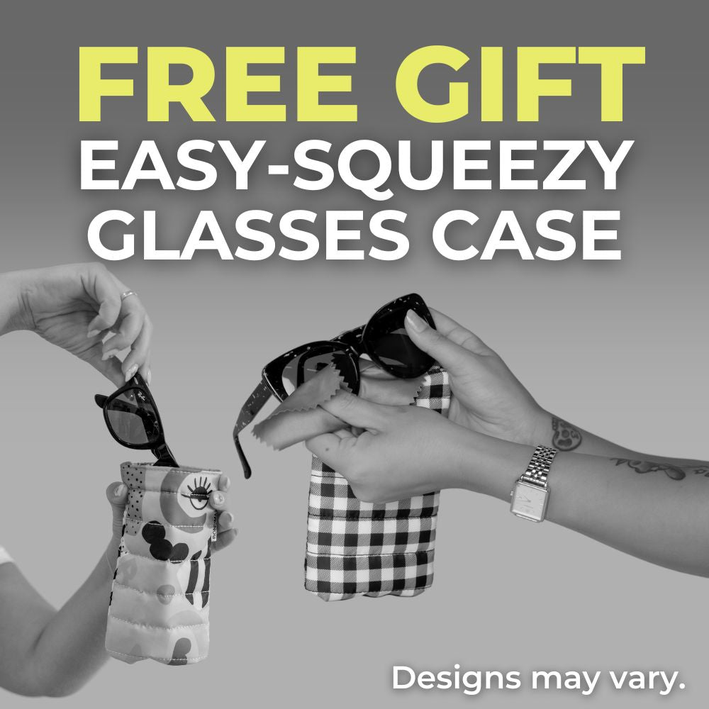 FREE Easy-Squeezy Glasses Case RRP $30