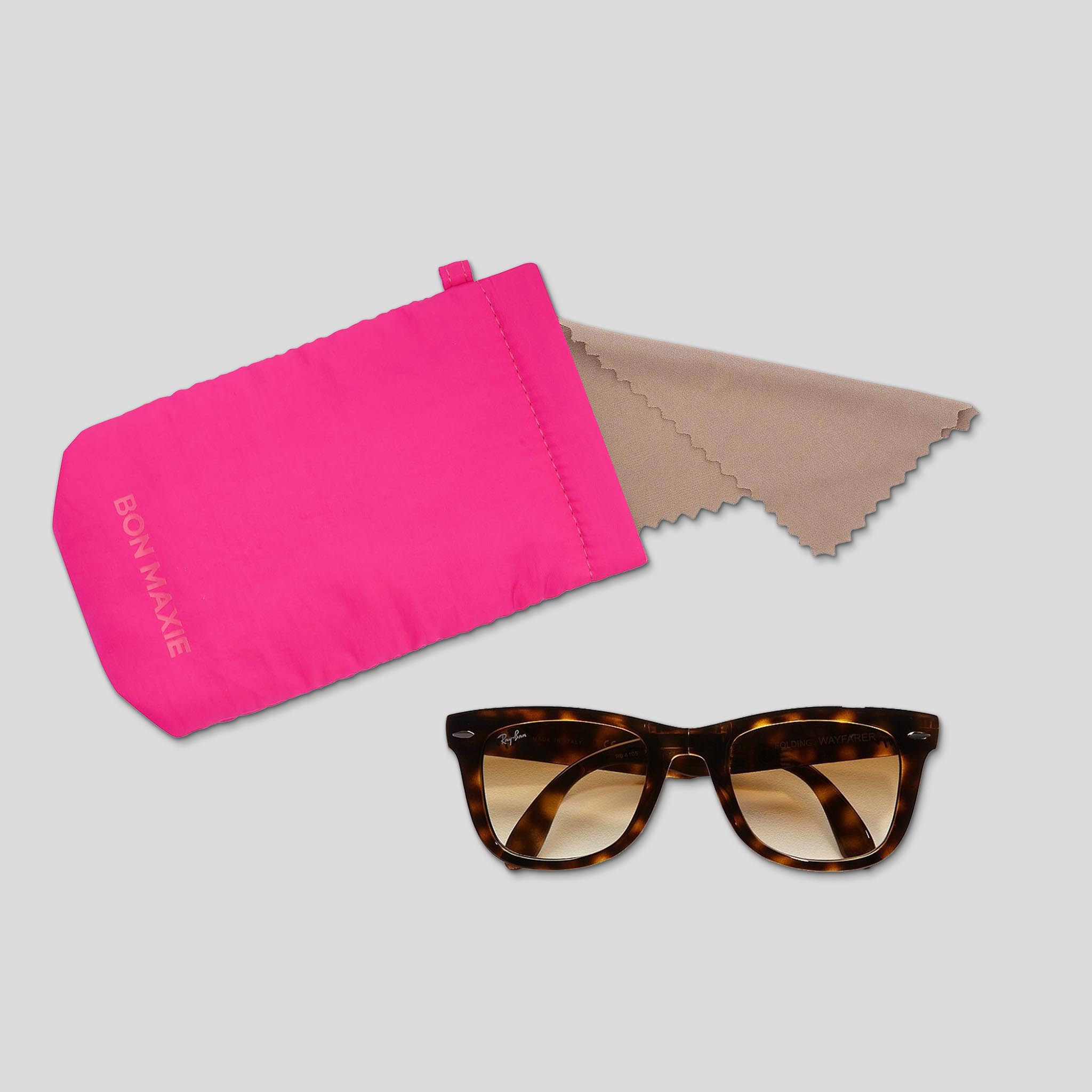 Easy - Squeezy Glasses Case - Neon Pink Glasses Case