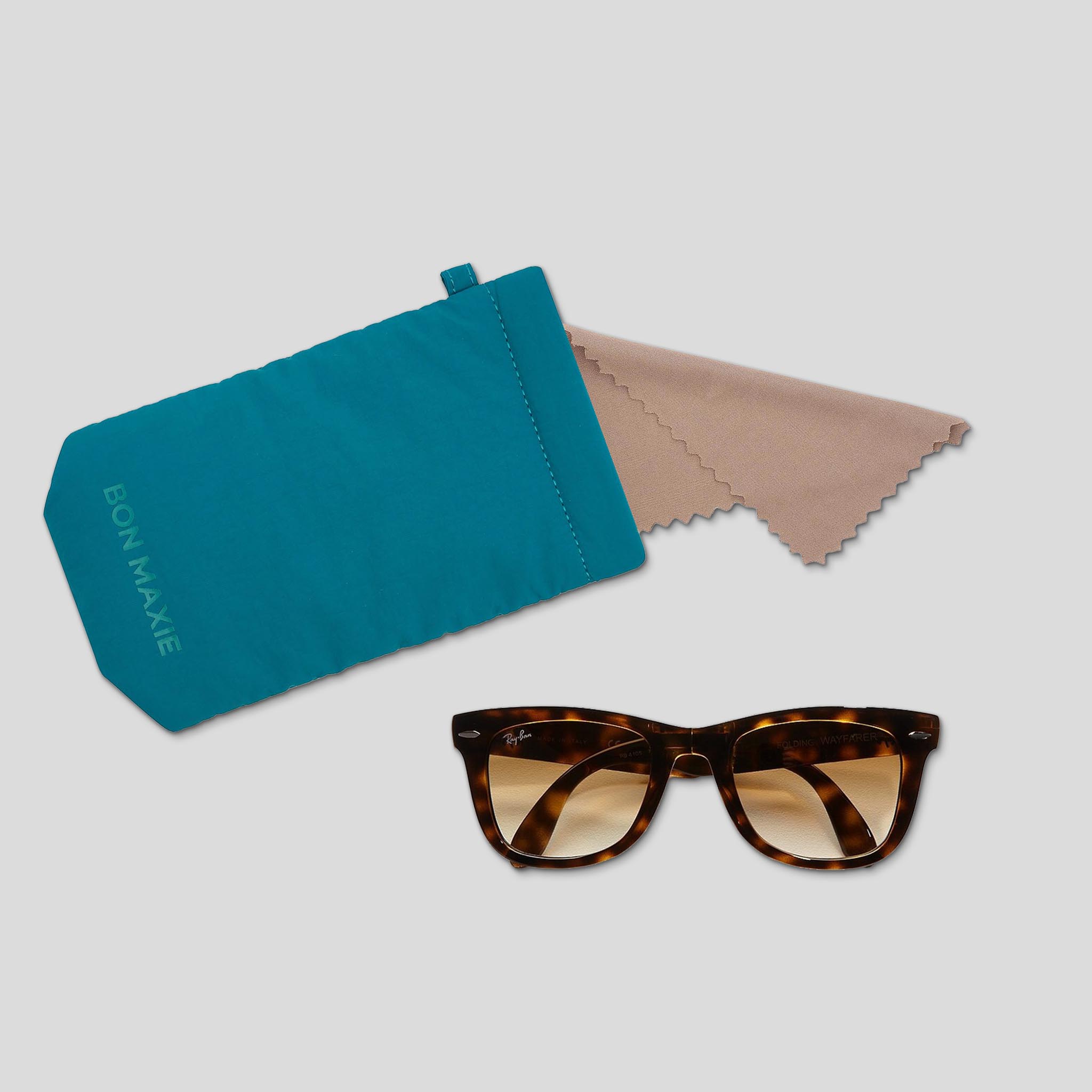 Easy - Squeezy Glasses Case - Teal Glasses Case