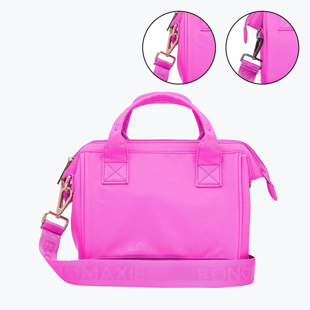 Go! Crossbody Bag - Fuchsia Bags Gold