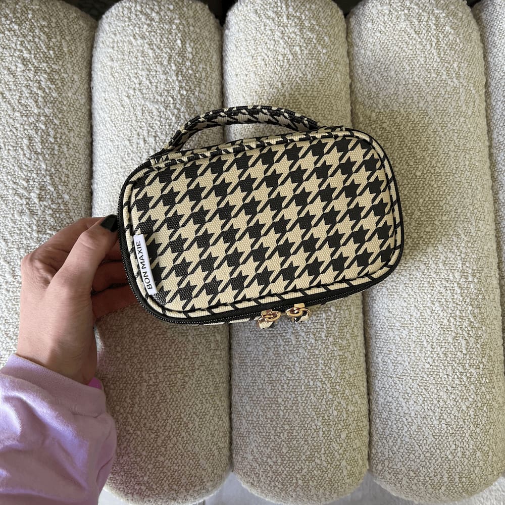 Handy Handle Case - Black Houndstooth Handy Pouches + Cases