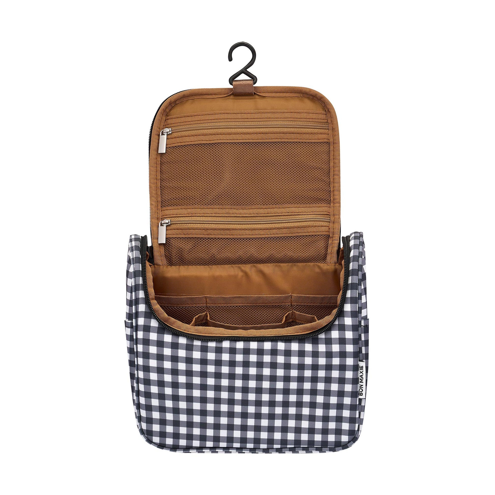 Toiletry Bag Double Bundle - Black Gingham + Black Value Bundles