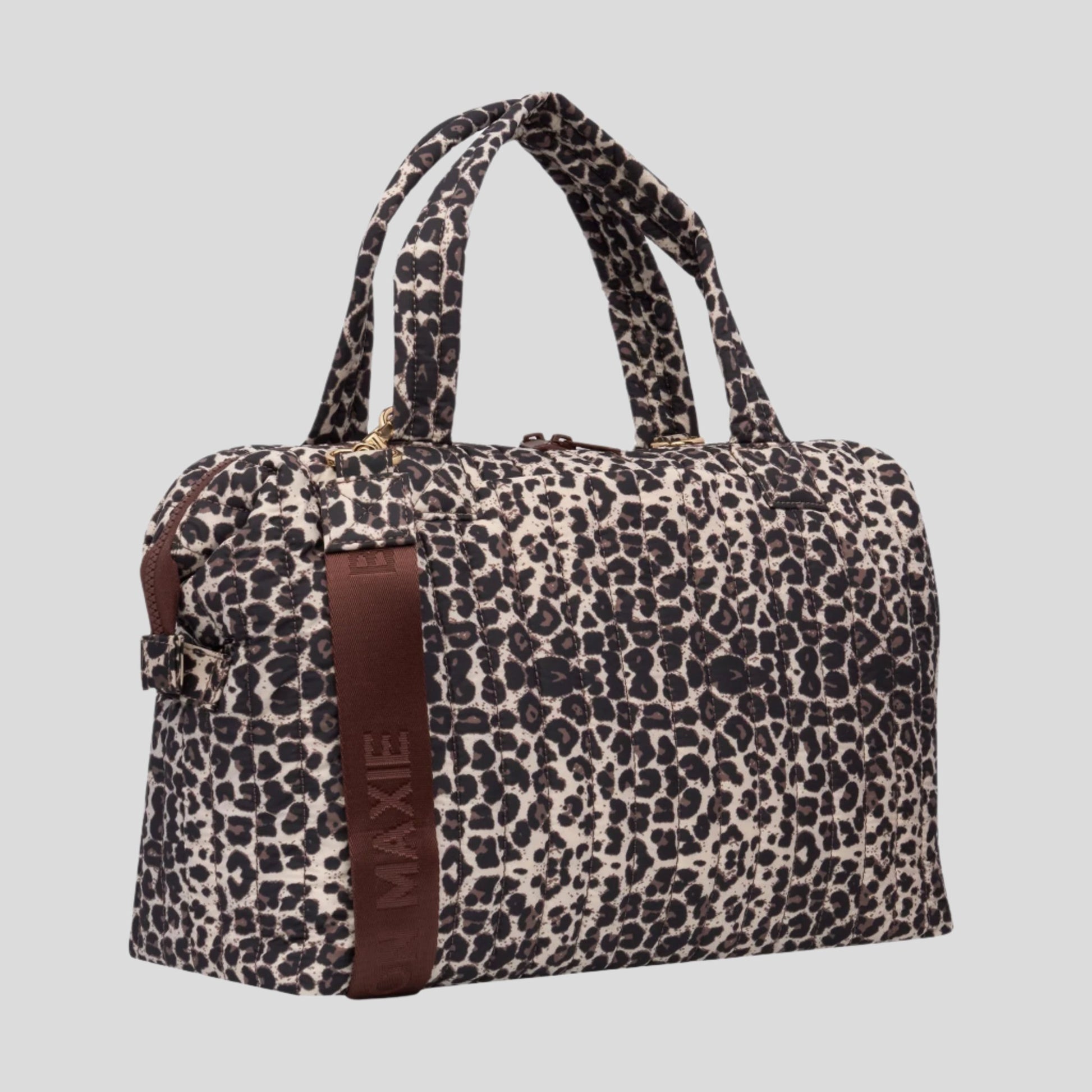 Large Puffy Pillow Crossbody Bag - Leopard Bags