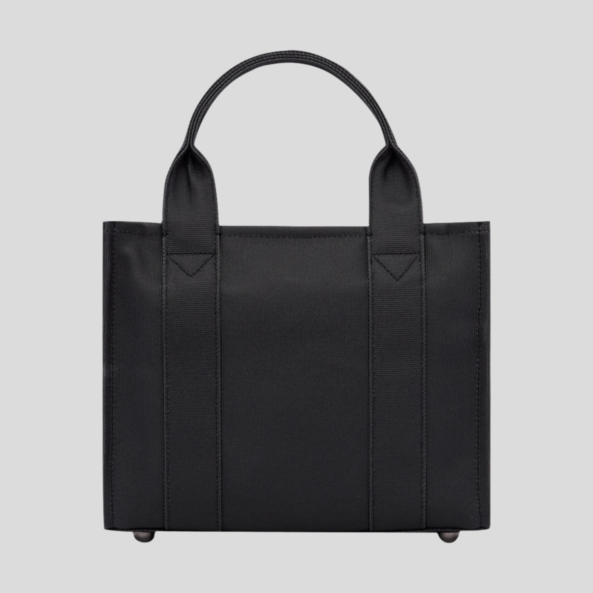 Micro Bon Vivant Structured Tote Bag - Black Tote Bag