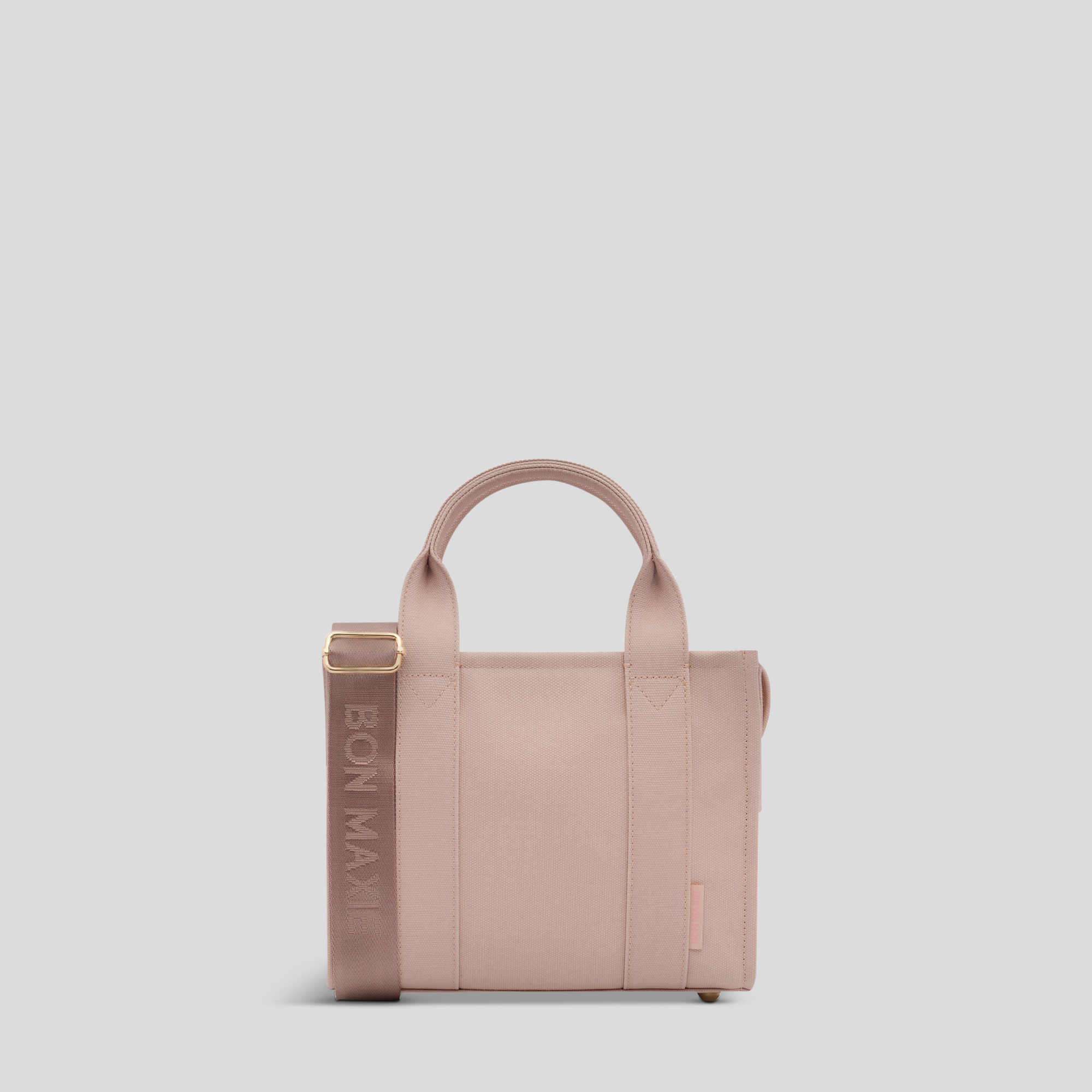 Micro Bon Vivant Structured Tote Bag -- Milk Tea