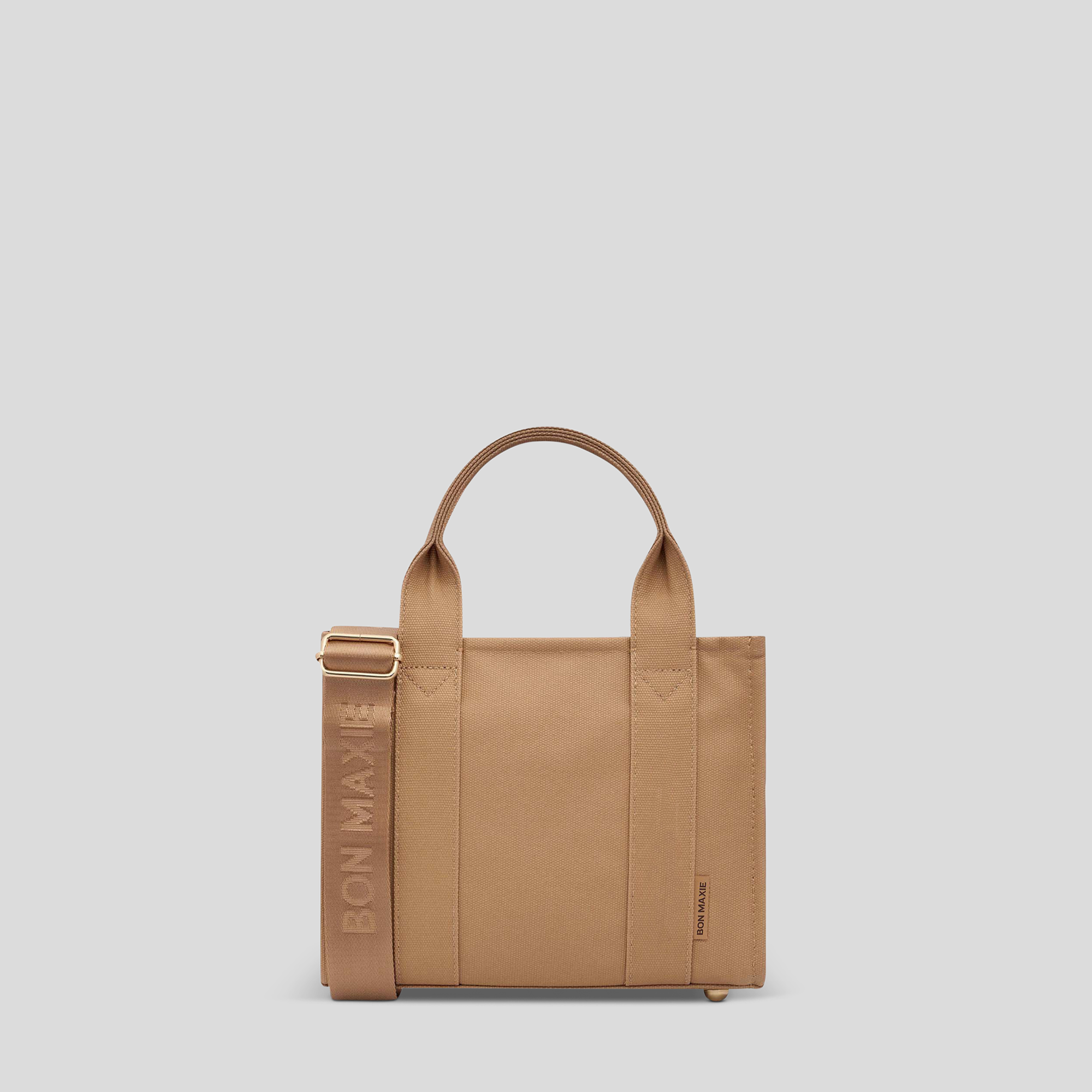 Micro Bon Vivant Structured Tote Bag -- Tan