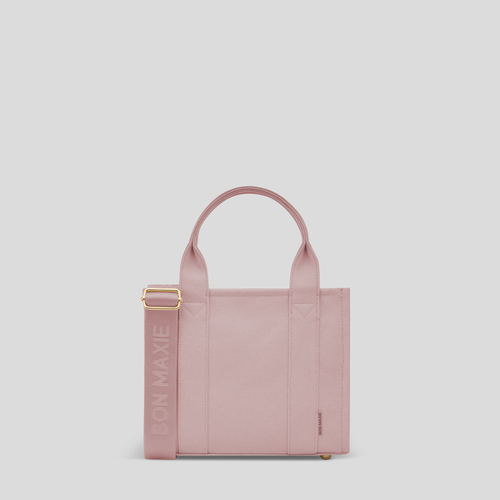 Micro Bon Vivant Structured Tote Bag -- Milk Tea