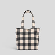 Mini Bonnie Tote Bag - Black Gingham Bags BLACK GINGHAM