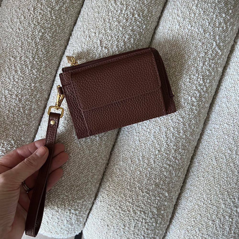 Everyday Mini Wallet - Chocolate Wallets