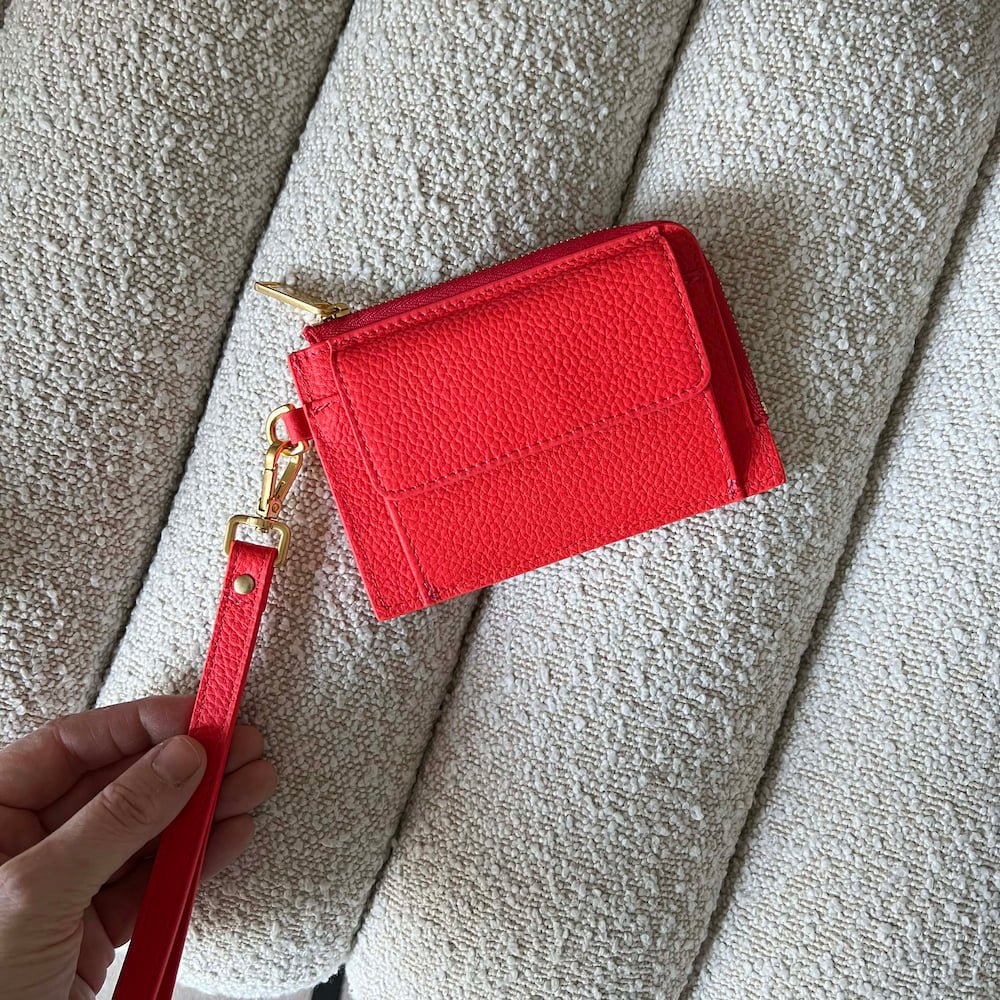 Everyday Mini Wallet - Red Wallets