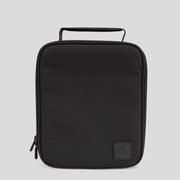 Montii Large Insulated Lunch Bag -- Black Midnight