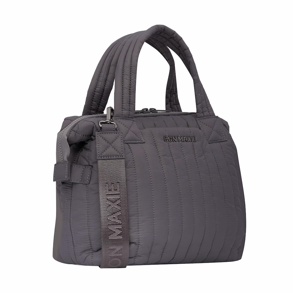 Puffy Pillow Crossbody Bag - Charcoal Bags Gunmetal