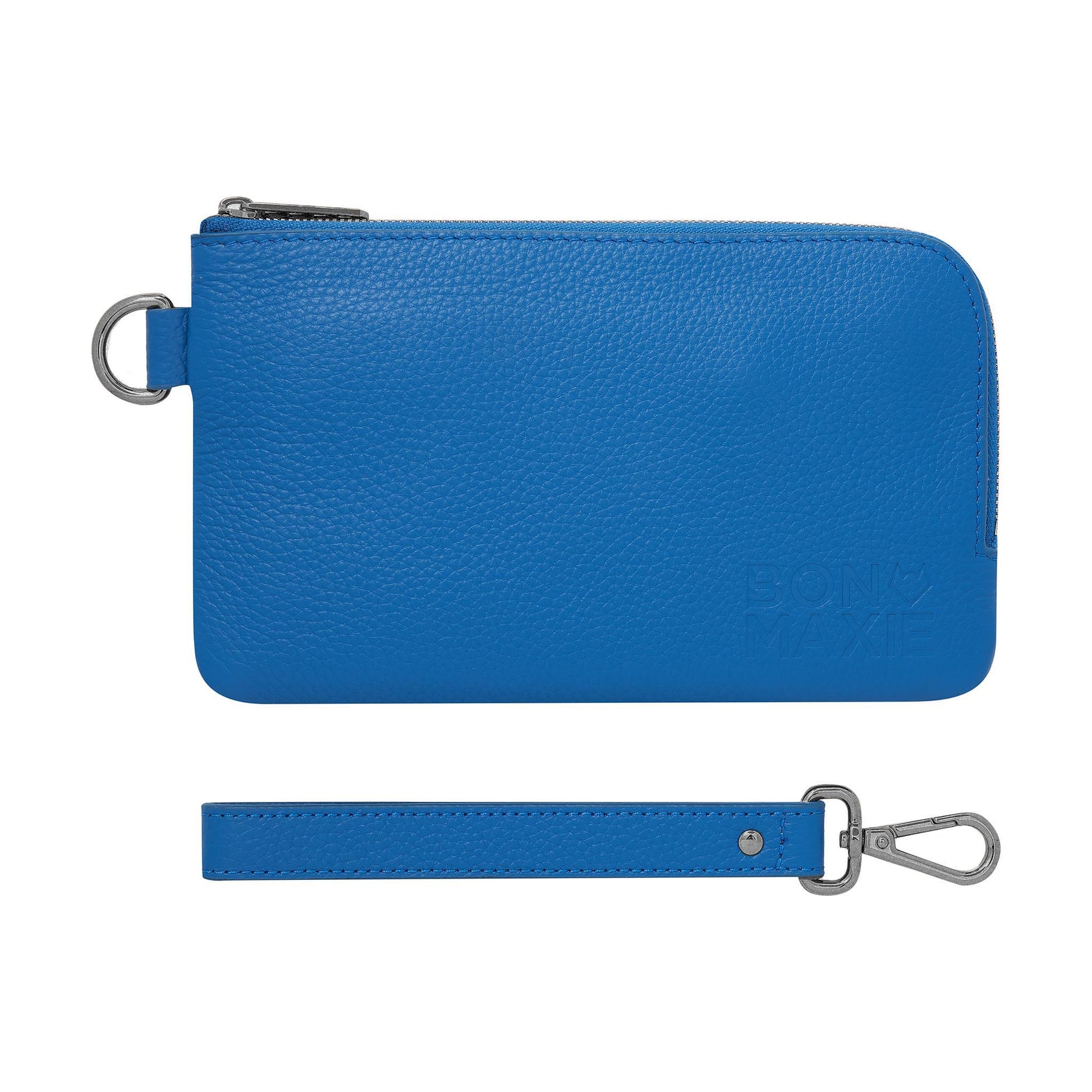 Phone Wallet Pouch - Cobalt Wallets COBALT BRUSHED GUNMETAL