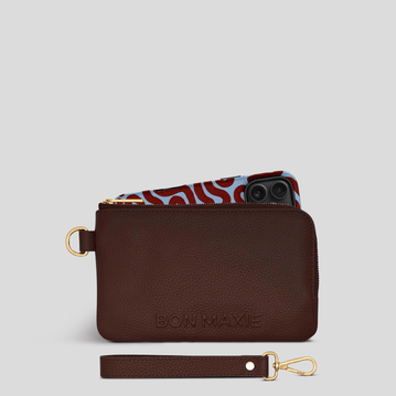 Phone Wallet Pouch - Chocolate Phone Wallet