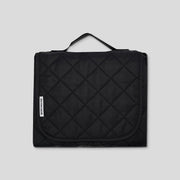 Quilted Change Mat Nappy Clutch - Black Baby Accessories BLACK QUILTED