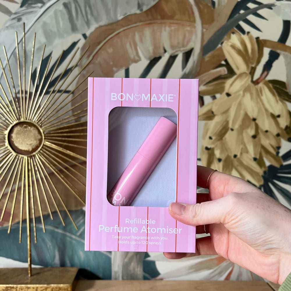 Bon Maxie Refillable Perfume Atomiser - Blush Pink