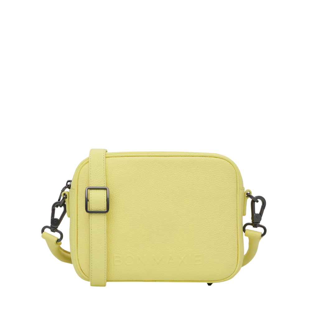 Sidekick Crossbody Bag - Lemon Bags Brushed Gunmetal