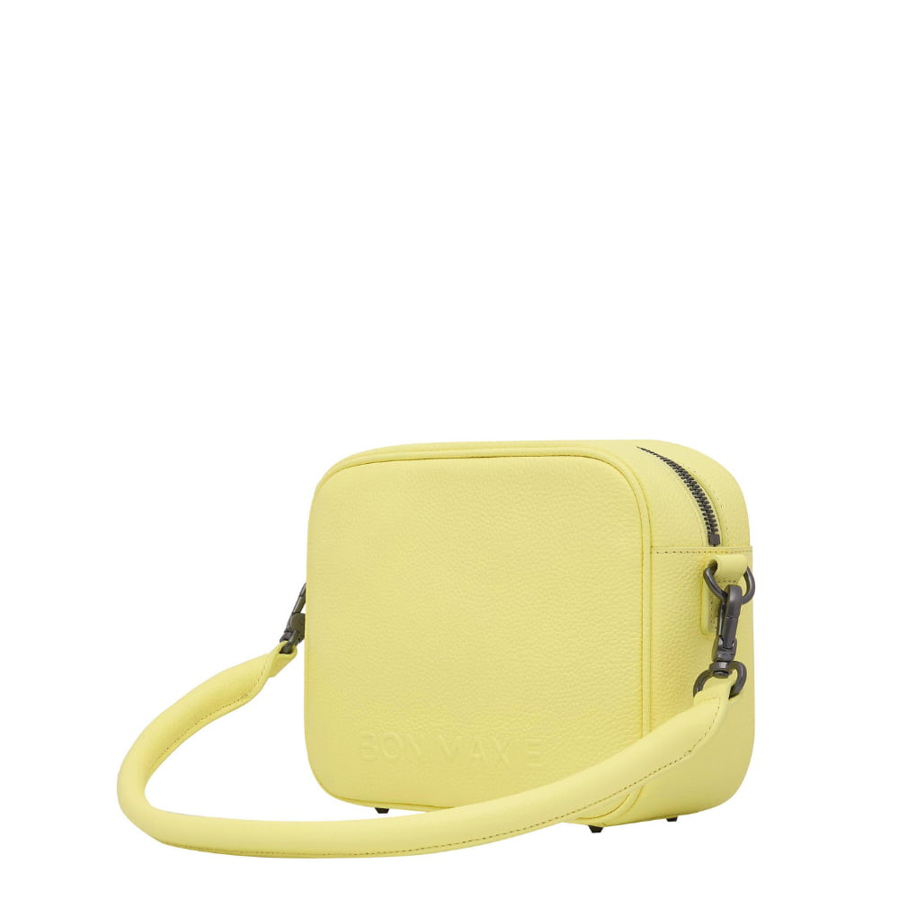 Sidekick Crossbody Bag - Lemon Bags Brushed Gunmetal