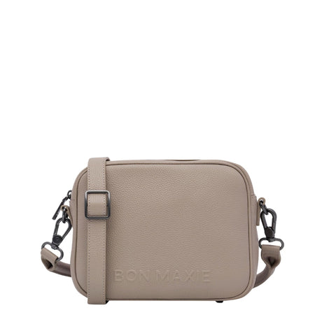 Sidekick Crossbody Bag - Taupe Bags Brushed Gunmetal