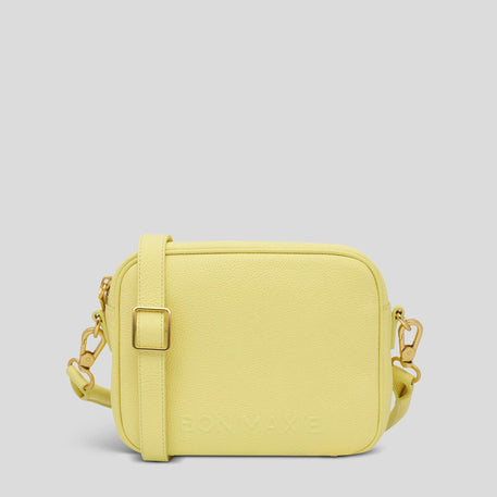 Sidekick Crossbody Bag - Lemon Bags Brushed Gold