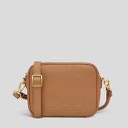 Sidekick Crossbody Bag - Tan Bags Brushed Gold