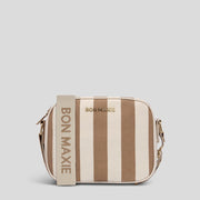 Sidekick Crossbody Bag - Tan Stripe Bags