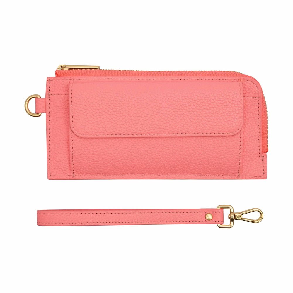 Everyday Slimline Wallet - Electric Peach Wallets