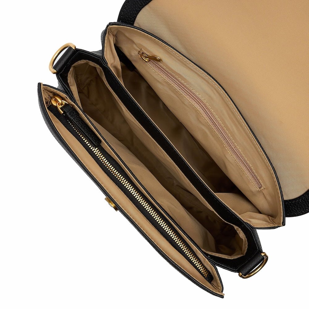 Tryhard Top Handle Bag - Stone Bags Brushed Gold