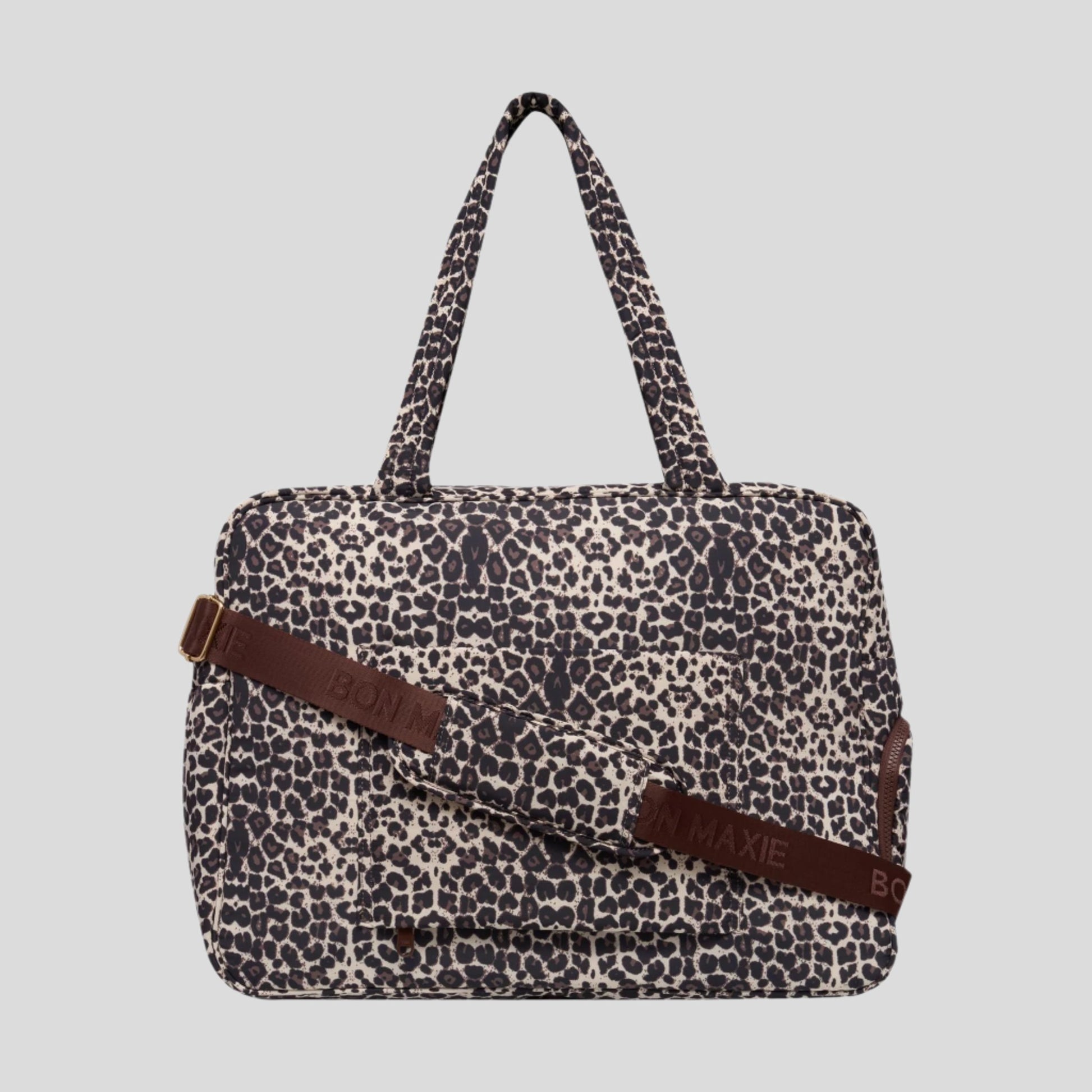 Weekender Puffy Duffel Bag - Leopard Bags