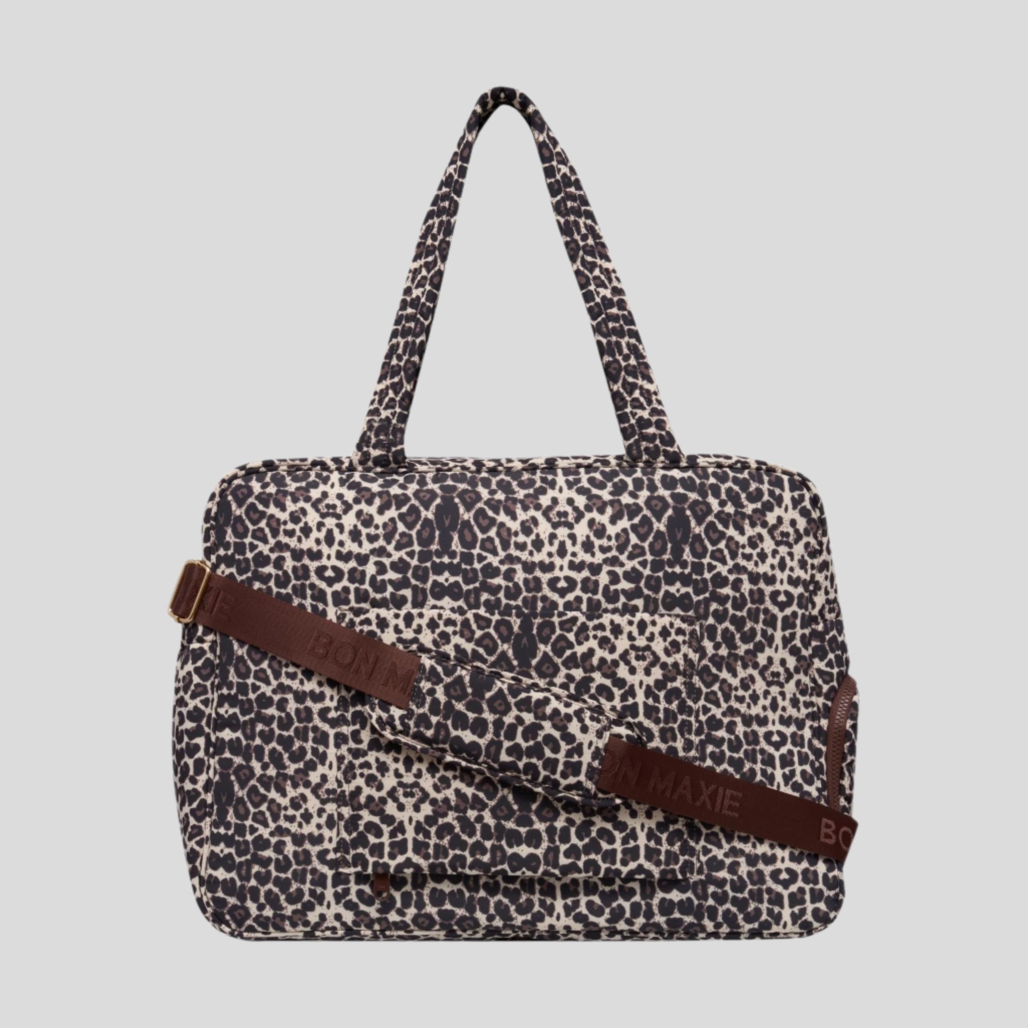 Weekender Puffy Duffel Bag - Leopard Bags