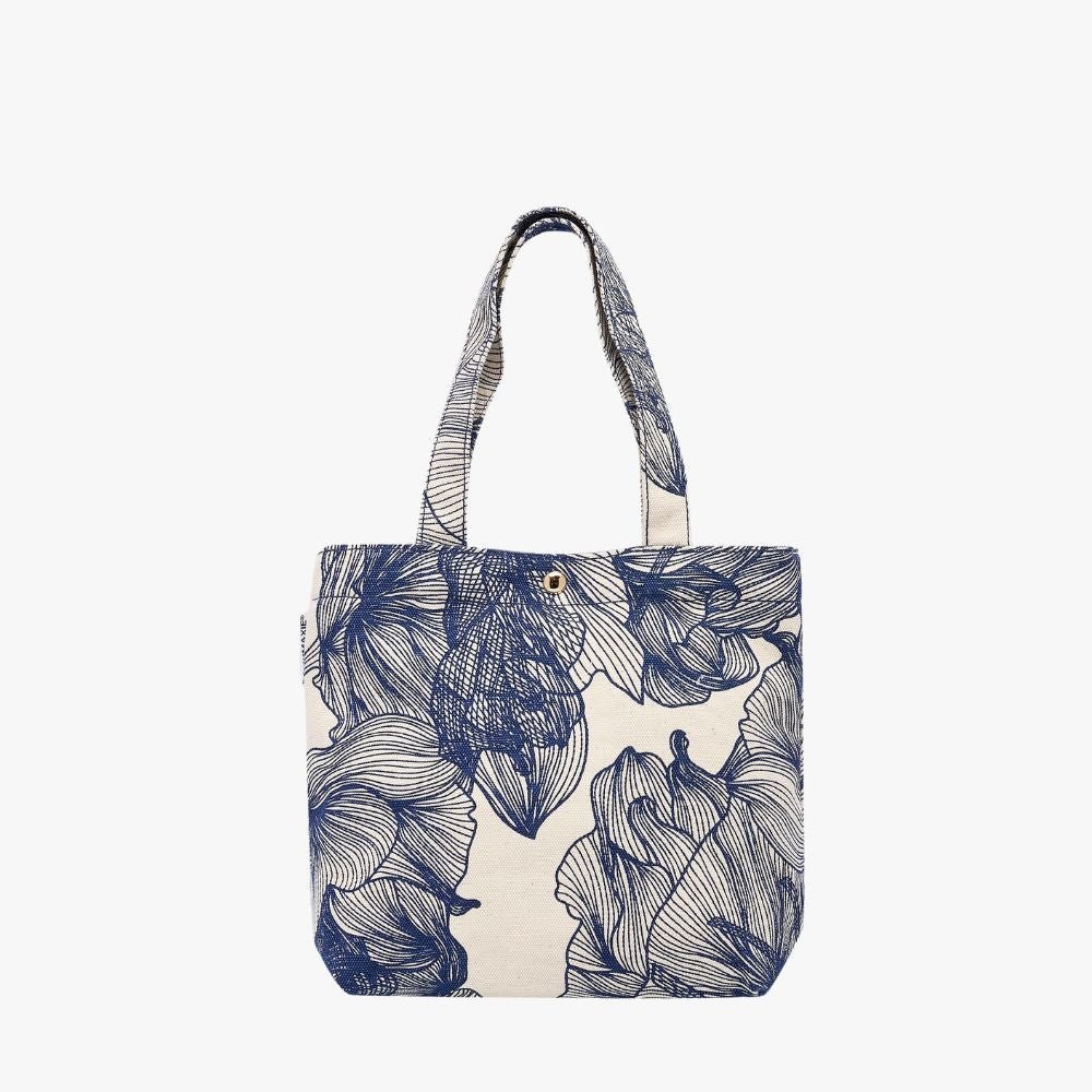 Mini Bonnie Tote Bag - Navy Floral Bags NAVY FLORAL