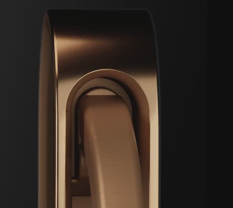 Load video: Orbitkey Keyring -- Rose Gold