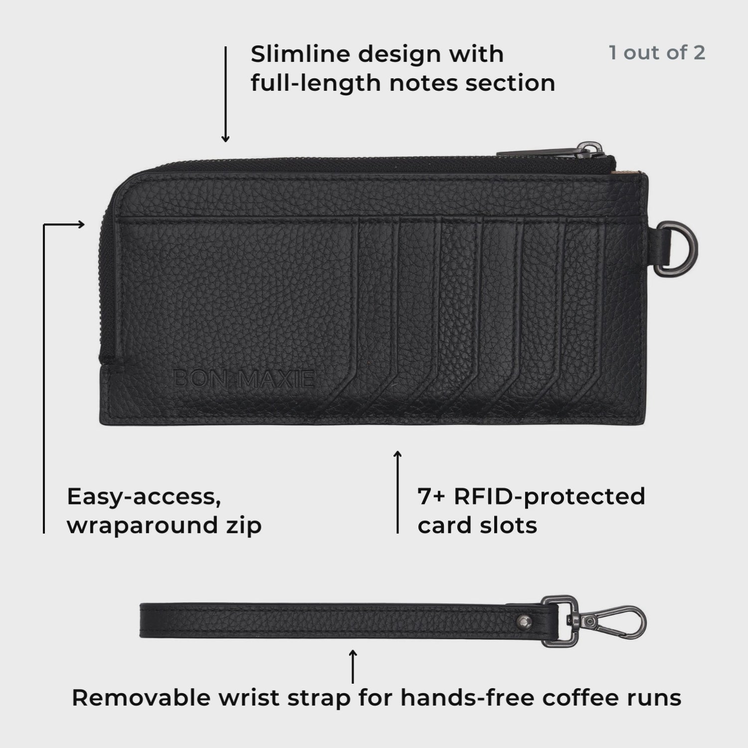 Load video: Everyday Slimline Wallet -- Chocolate