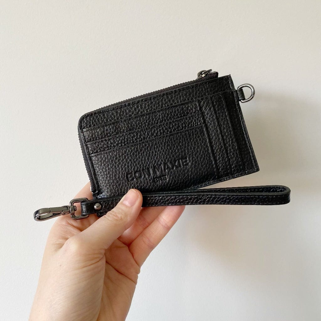 Everyday Mini Wallet - Black Wallets Brushed Gunmetal